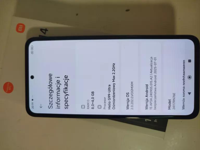 TELEFON REDMI NOTE 14 8/256GB