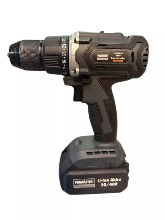 WKRĘTARKA AKUMULATOROWA PRIMASTER PRO PAS20BL-W 20 V