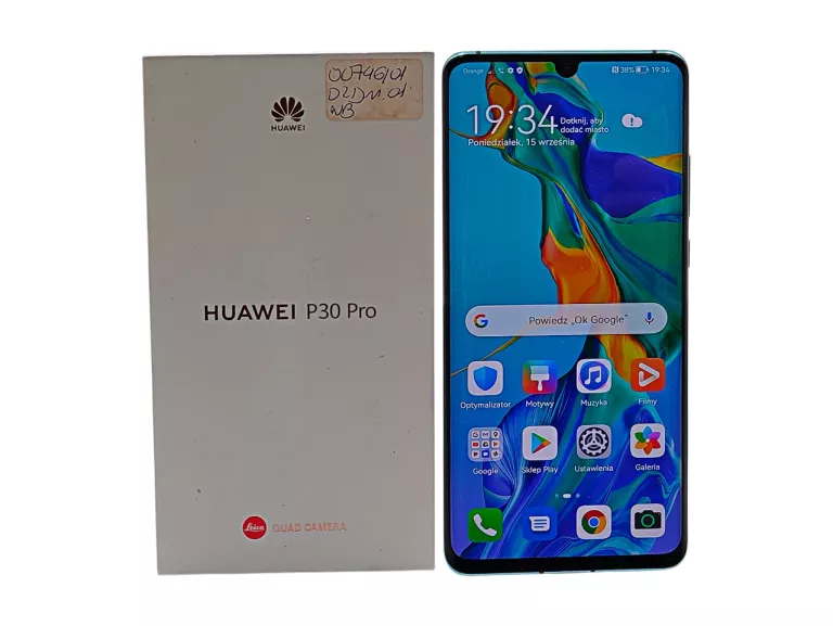 SMARTFON HUAWEI P30 PRO 6/128GB 6.5" 4200MAH DUAL SIM