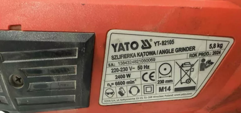 SZLIFERKA YATO YT 82105