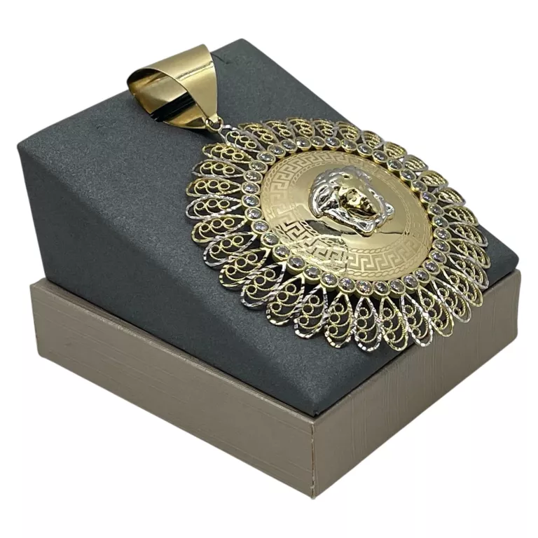 ZŁOTA ZAWIESZKA AU585 MEDUSA 19,77 G