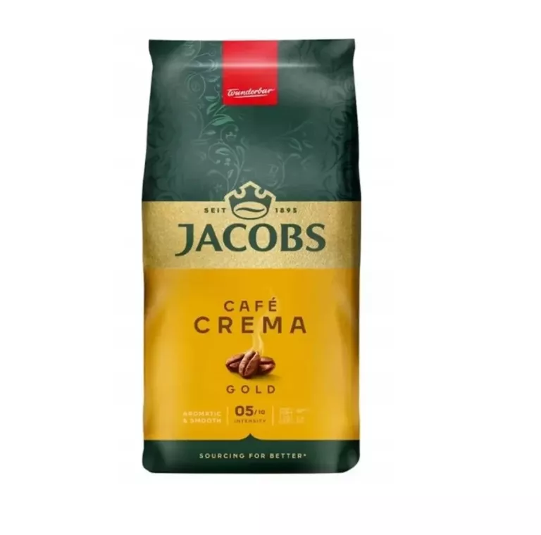 KAWA ZIARNISTA ARABICA JACOBS CREMA 1100 G