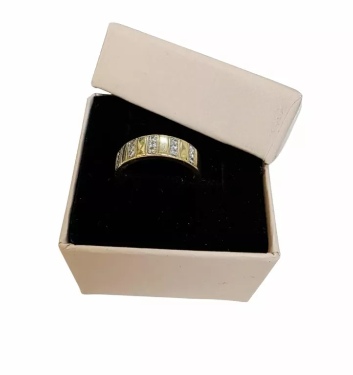 ZŁOTY PIERŚCIONEK W: 3,79 P: 585 R: 12