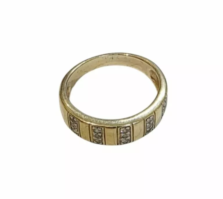 ZŁOTY PIERŚCIONEK W: 3,79 P: 585 R: 12