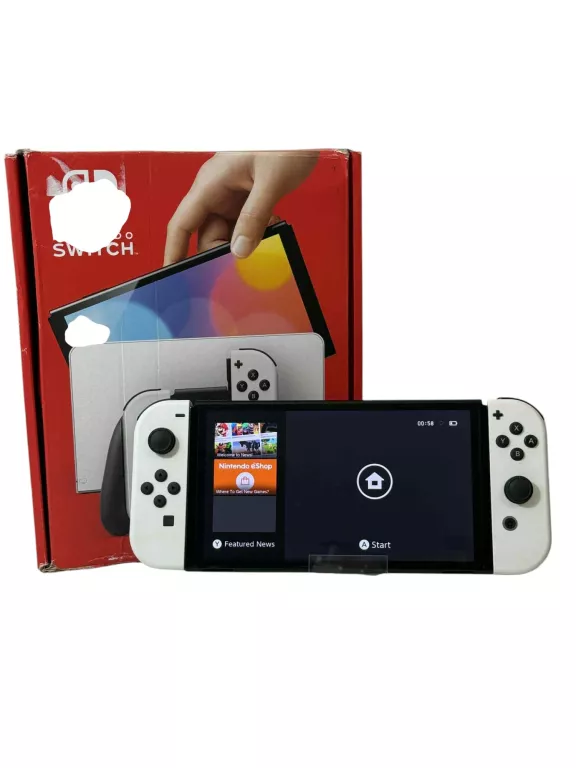 KONSOLA NINTENDO SWITCH OLED BIAŁY