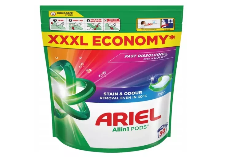 ARIEL COLOR ALLIN1, KAPSUŁKI DO PRANIA, 50 PRAŃ 8700216764285