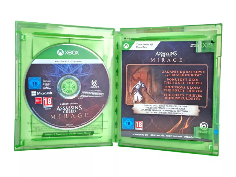GRA NA KONSOLĘ ASSASSIN'S CREED: MIRAGE XBOX ONE SERIES X PUDEŁKOWA