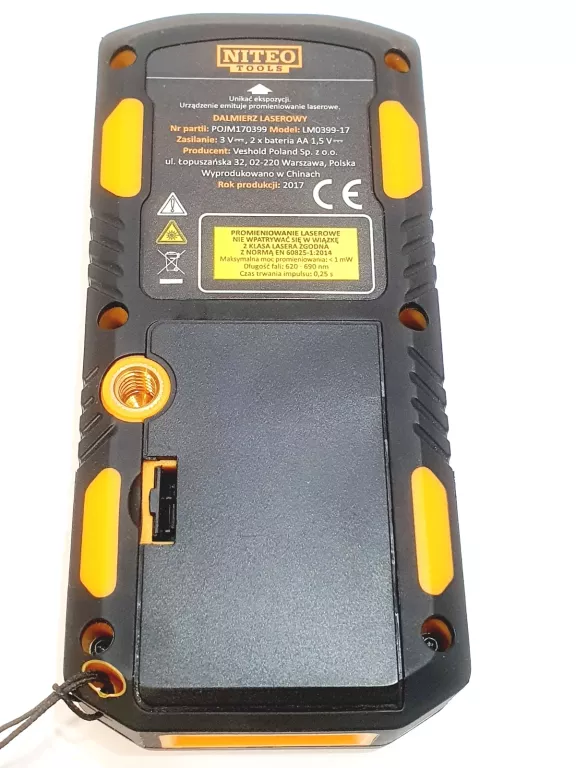 DALMIERZ LASEROWY NITEO TOOLS  LM0399-17