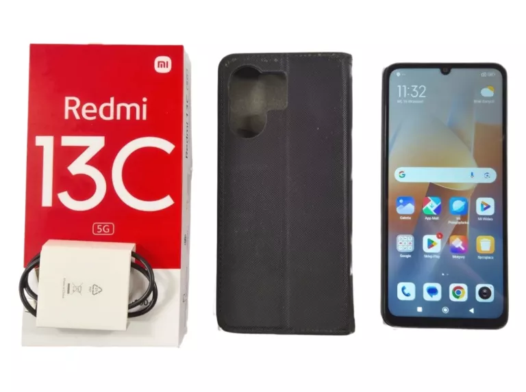 SMARTFON XIAOMI REDMI 13C 5G 4 GB / 128 GB RATY PLAY - NA CZĘŚCI!!!
