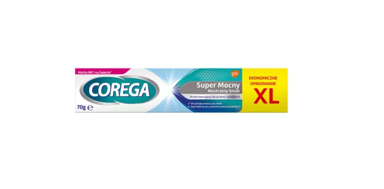 COREGA KREM MOCUJĄCY DO PROTEZ NATURALNY SMAK 70G