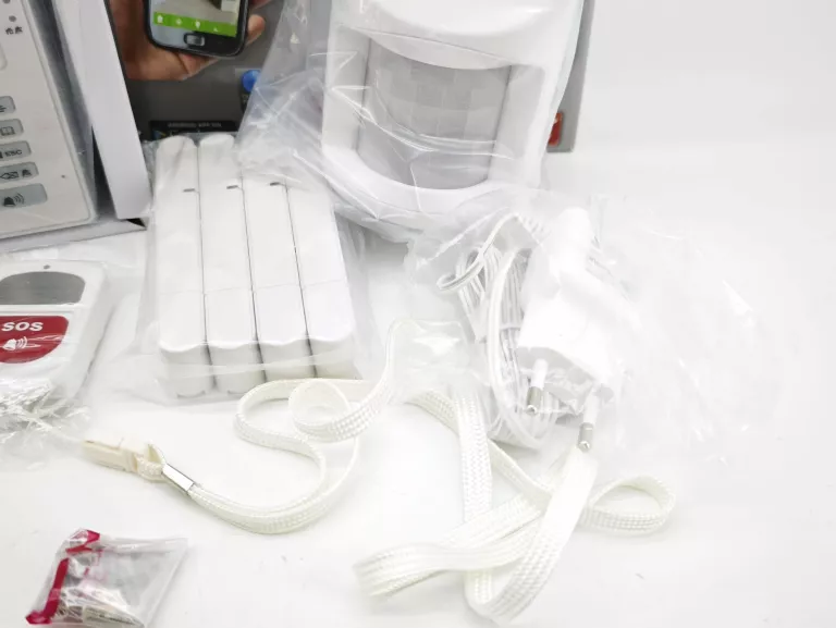 OLYMPIA 9081 PROFESJONALNY SYSTEM ALARMOWY GSM Z FUNKCJĄ GŁOŚNOMÓWIĄCĄ