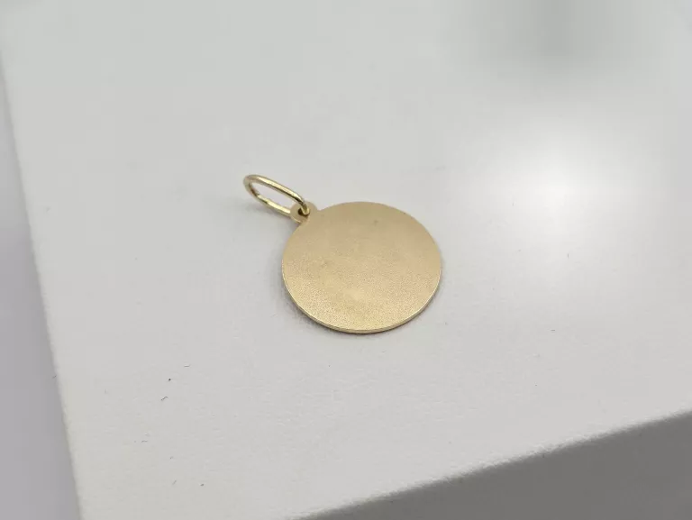 ZŁOTA ZAWIESZKA MEDALIK - 585 14K 2,17G