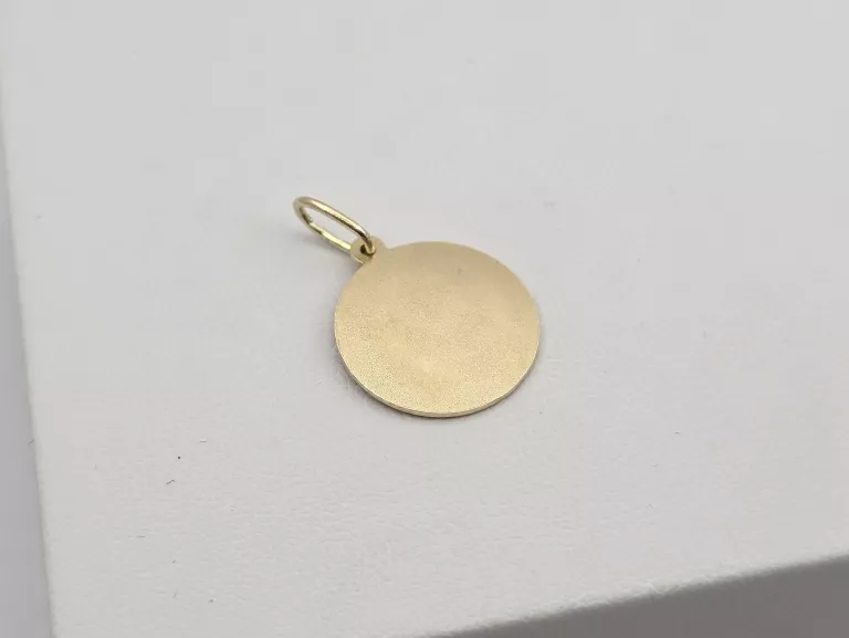 ZŁOTA ZAWIESZKA MEDALIK - 585 14K 2,17G