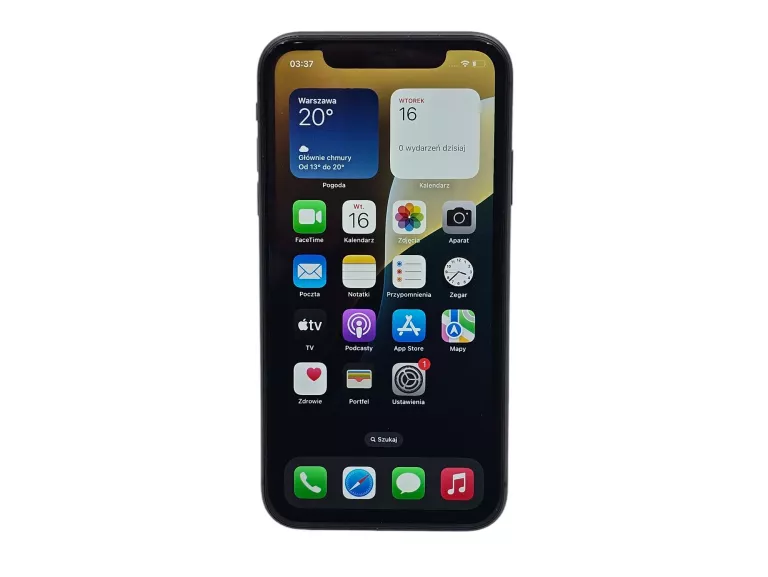 TELEFON APPLE IPHONE 11 64GB 6.10" 12/12MPX KONCYCJA BATERII: 74%