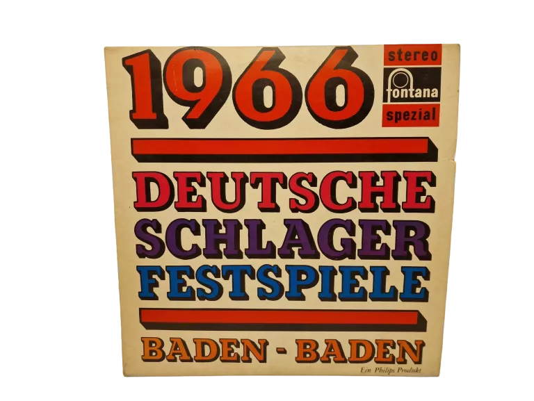WINYL DEUTSCHE SCHLAGERFESTSPIELE 1966