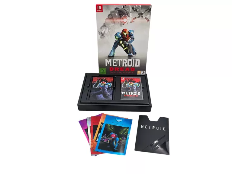 GRA NINTENDO SWITCH METROID DREAD SPECIAL EDITION STEELBOOK