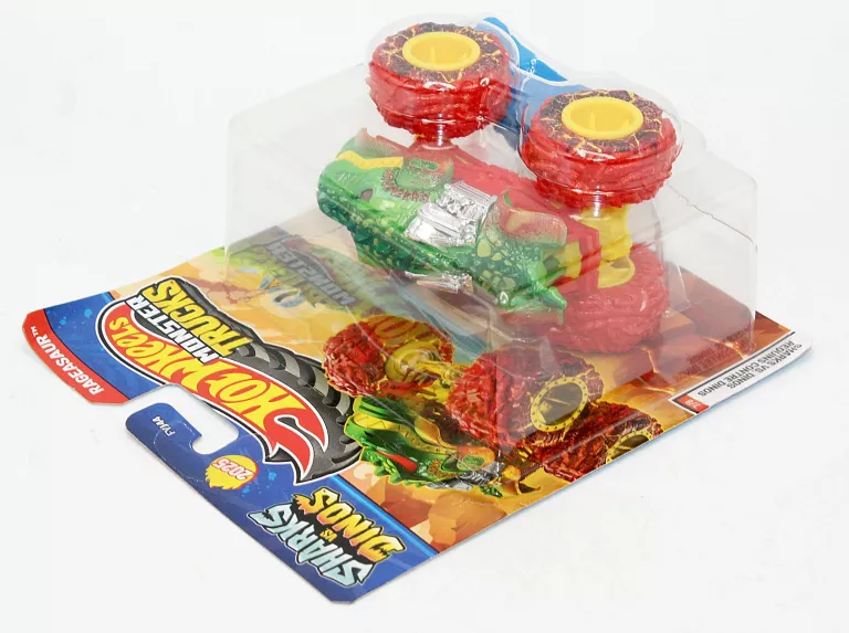 RESORAK AUTO HOT WHEELS MONSTER TRUCKS RAGEASAUR SHARKS VS DINOS (JDP90)