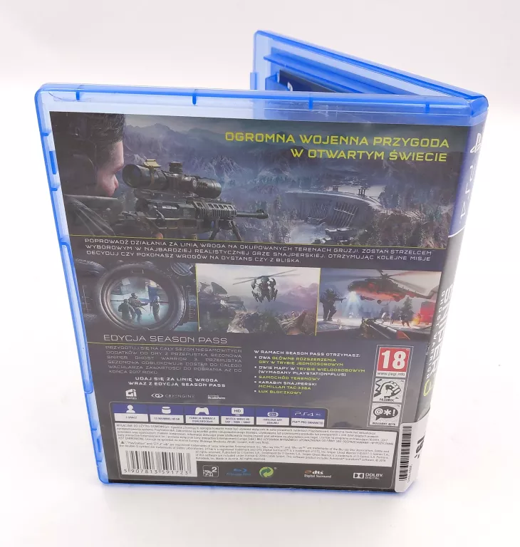 GRA PS4 SNIPER 3 GHOST WARRIOR