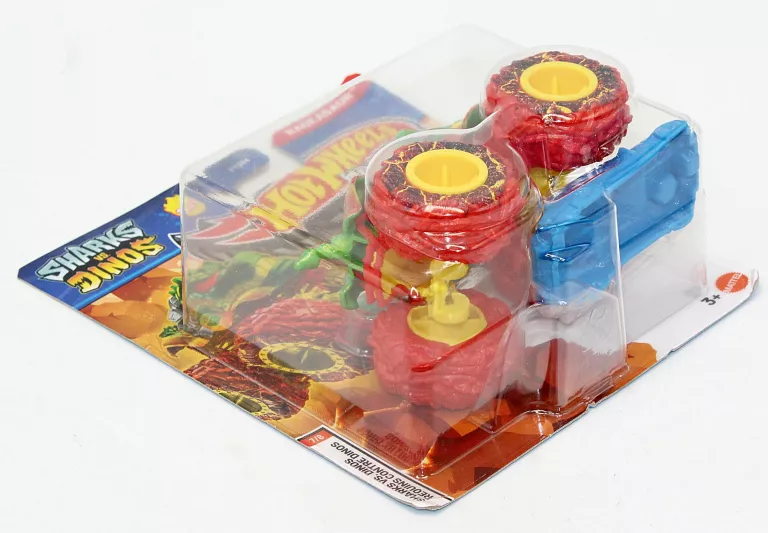 RESORAK AUTO HOT WHEELS MONSTER TRUCKS RAGEASAUR SHARKS VS DINOS (JDP90)