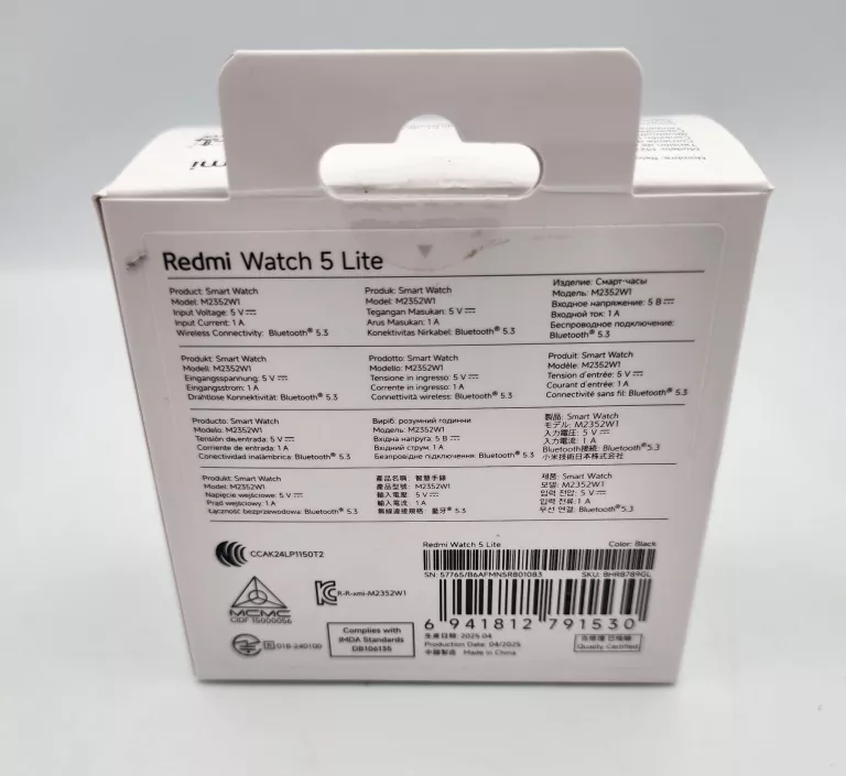 SMARTWATCH REDMI WATCH 5 LITE