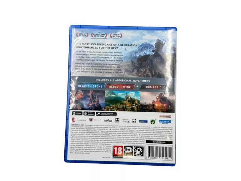 GRA NA PS5 WIEDZMIN WILD HUNT COMPLETE EDITION