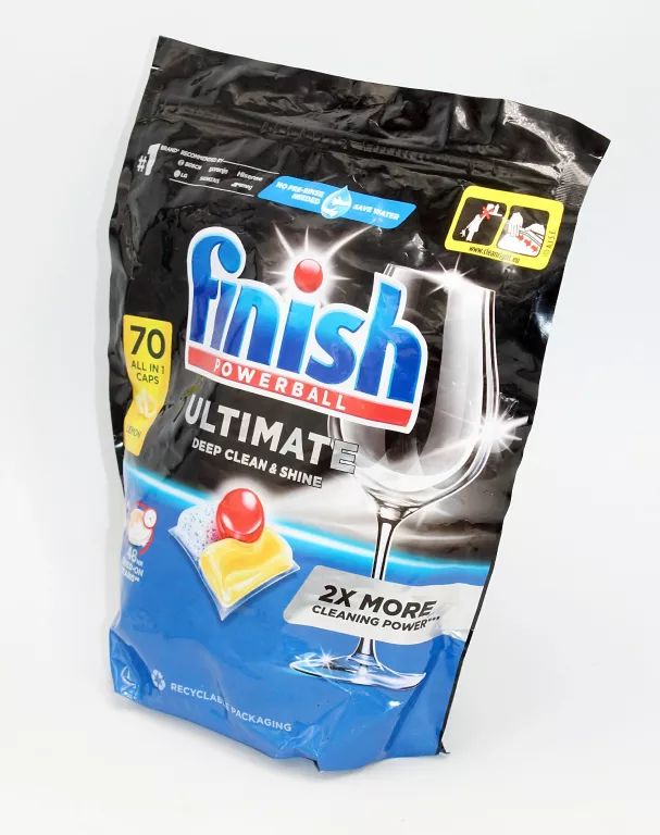 KAPSUŁKI DO ZMYWARKI FINISH ULTIMATE ALL IN ONE LEMON 70 SZTUK