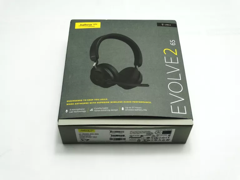 SŁUCHAWKI BEZPRZEWODOWE NAUSZNE JABRA EVOLVE2 65