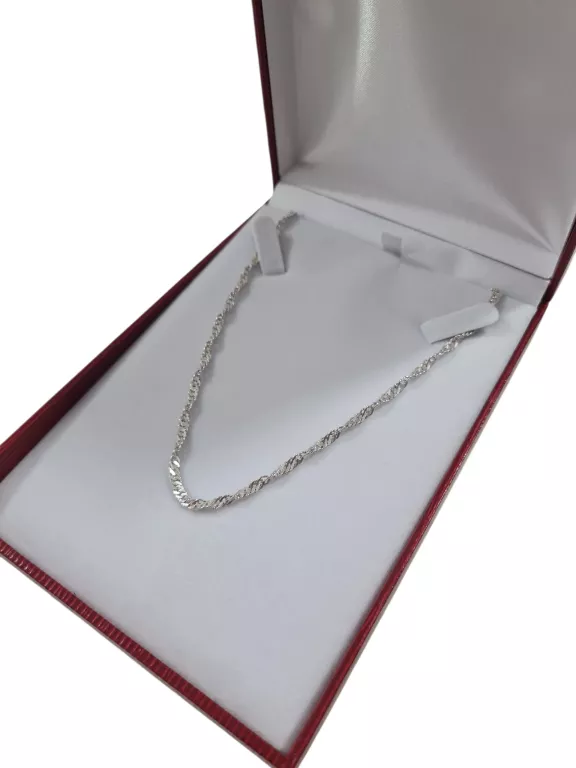 SREBRNY ŚLICZNY ŁAŃCUSZEK 3,67G PR 925