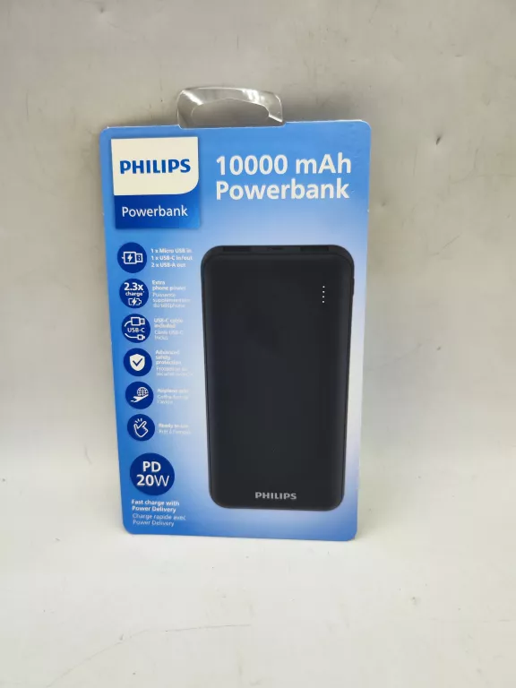 POWERBANK PHILIPS 10000 MAH