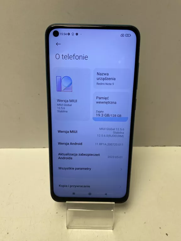 TELEFON XIAOMI REDMI NOTE 9 4/128GB