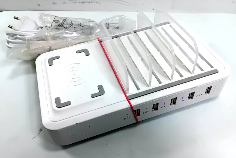 STACJA ŁADUJĄCA HZPY0020 BEZPRZEWODOWA + 5 PORTÓW USB