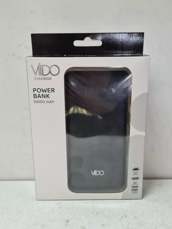 POWERBANK VIDO 10000MAH KOMPLET
