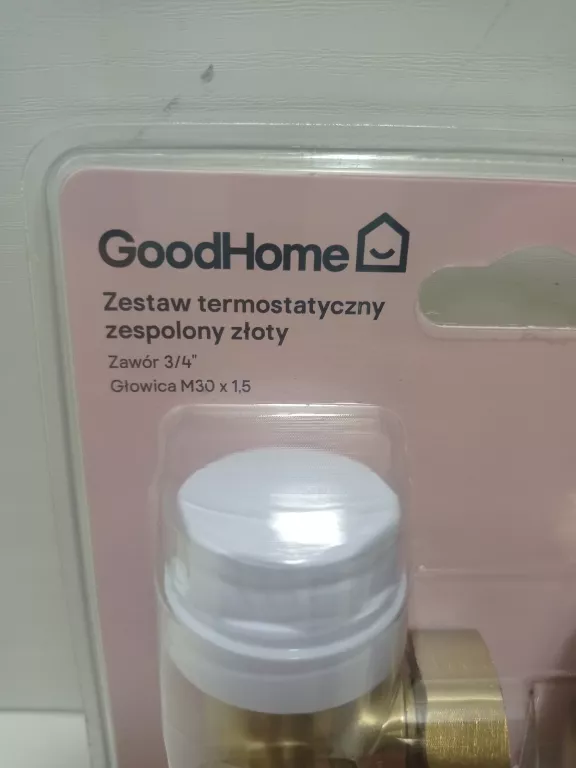 ZESTAW TERMOSTATYCZNY ZESPOLONY ZŁOTY
