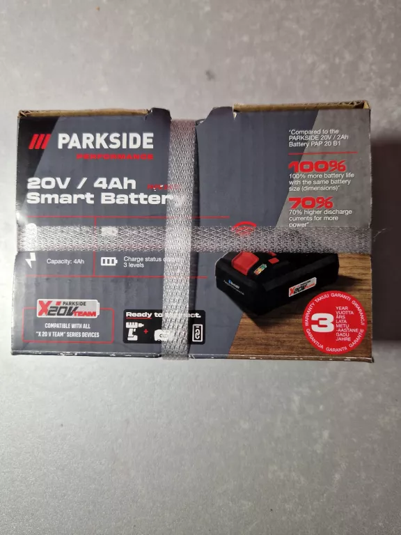 AKUMULATOR 4AH PARKSIDE PERFORMANCE SMART PAPS 204 B1 BLUETOOTH