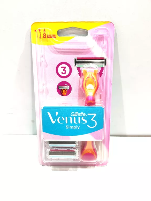 MASZYNKA GILLETTE VENUS SIMPLY 3 (8 WKŁADÓW)