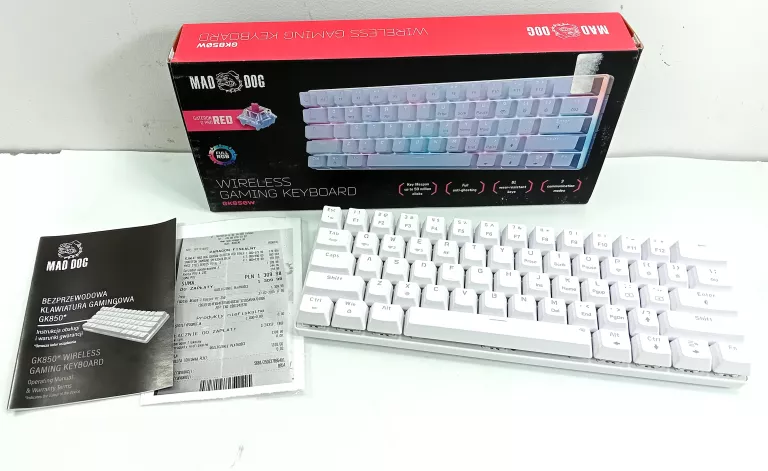KLAWIATURA MAD DOG GK850W
