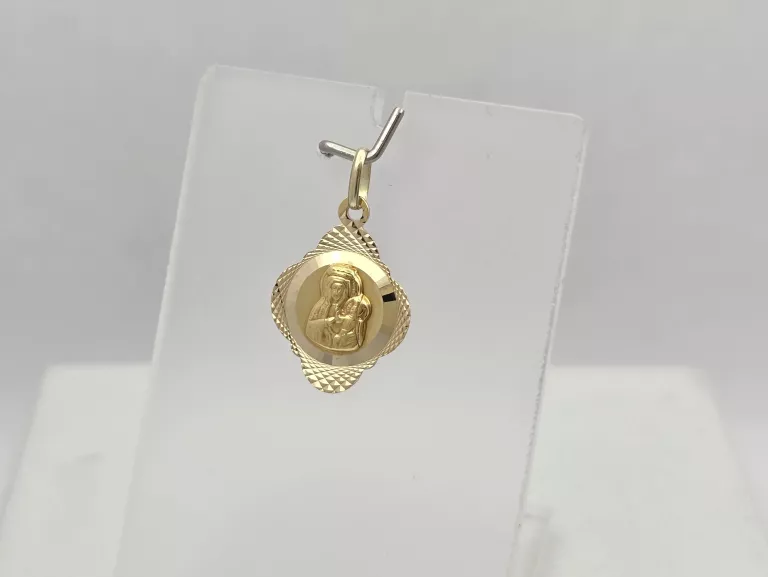 ZŁOTA ZAWIESZKA MEDALIK - 585 14K 0,94G