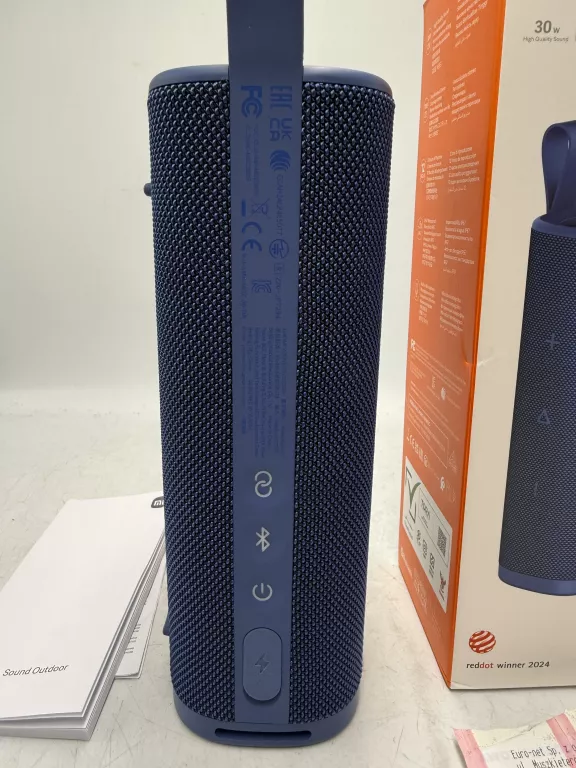 GŁOŚNIK BLUETOOTH XIAOMI SOUND OUTDOOR NIEBIESKI 30W KOMPLET