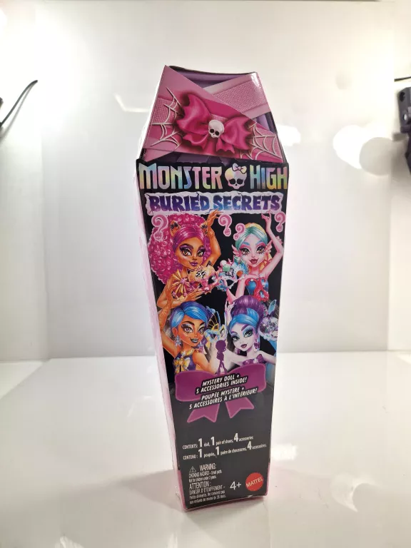ODKRYJ MAGICZNE SEKRETY MONSTER HIGH - LALKA Z AKCESORIAMI!