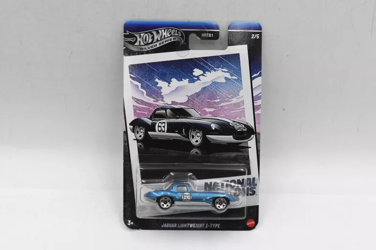 HOT WHEELS JAGUAR SILVER SERIES NATIONAL ICONS JBY90