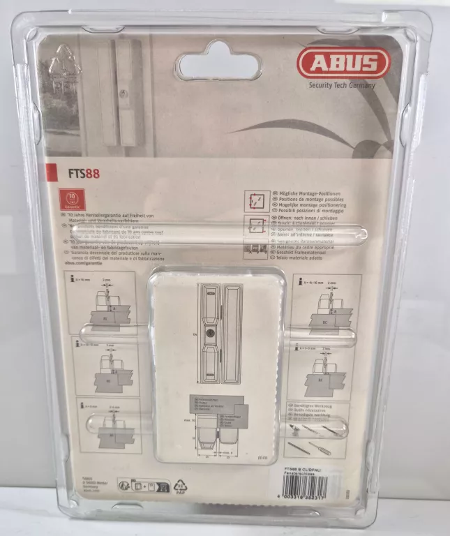 ZAMEK OKIENNY ABUS FTS88 BB/SB