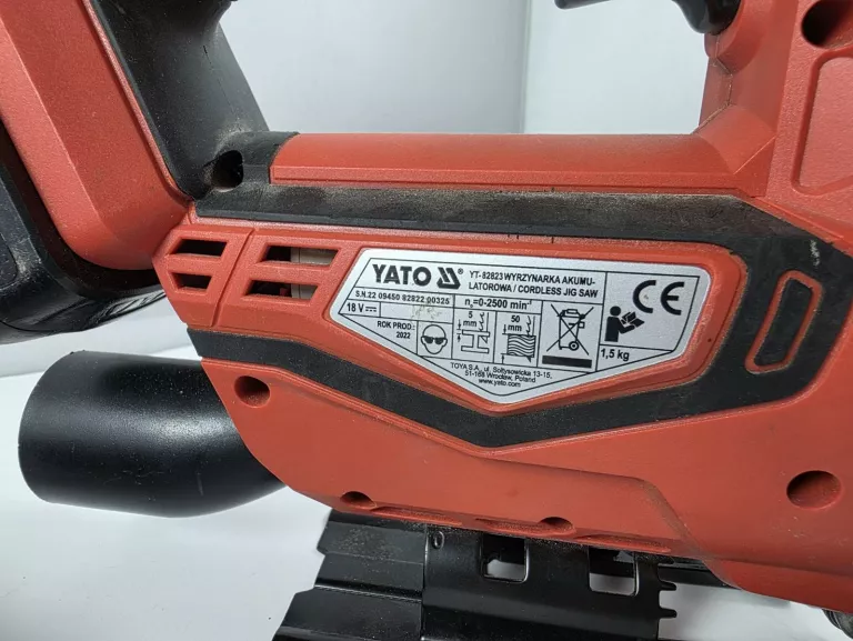 WYRZYNARKA YATO YT-82823 + AKU 2AH + ŁAD