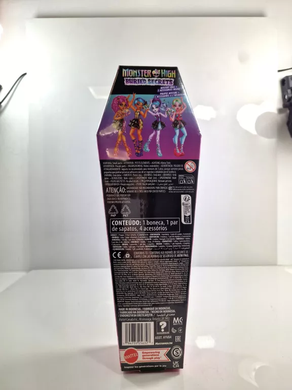 ODKRYJ MAGICZNE SEKRETY MONSTER HIGH - LALKA Z AKCESORIAMI!
