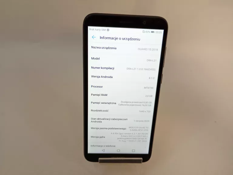 TELEFON HUAWEI Y5 2018 DRA-L21 2/16GB