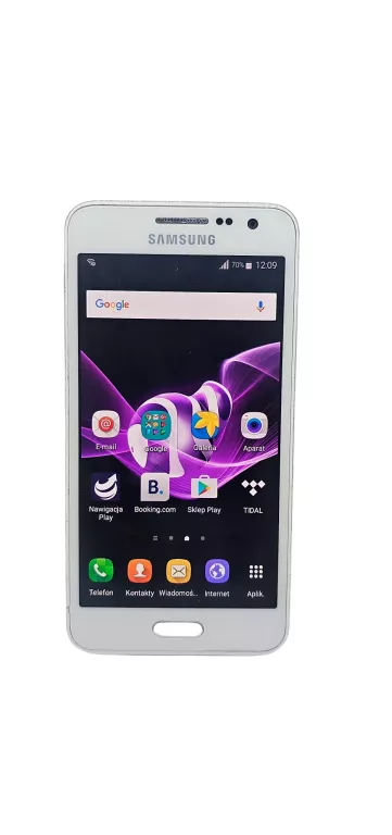 TELEFON SAMSUNG GALAXY A3 BIAŁY 1GB / 16GB