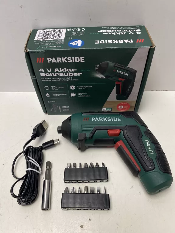 WKRĘTAK PARKSIDE PAS 4 D7