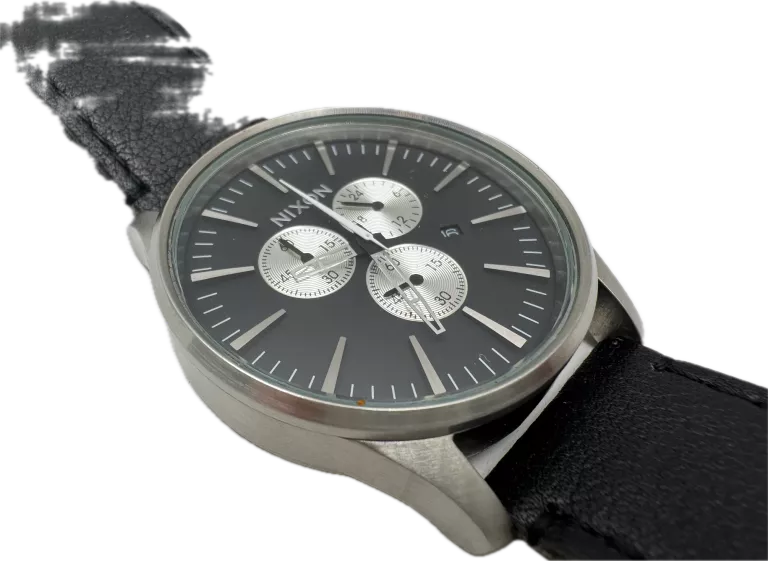 ZEGAREK NIXON SENTRY CHRONO LEATHER