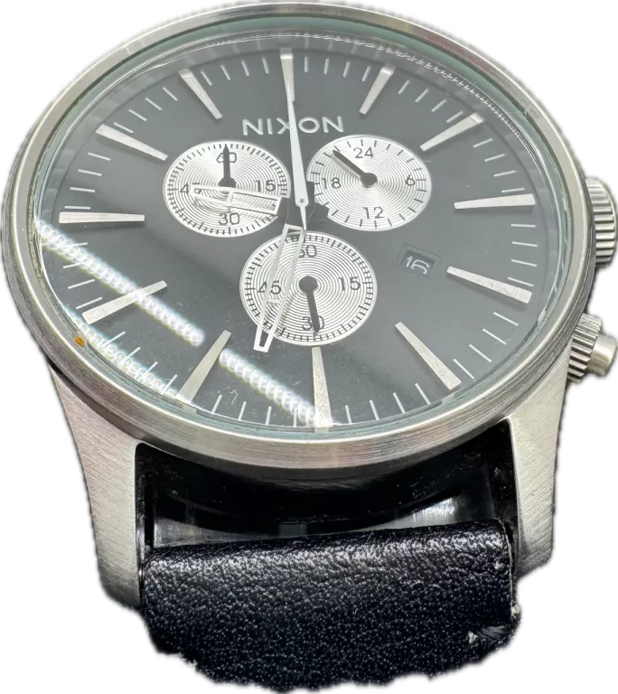 ZEGAREK NIXON SENTRY CHRONO LEATHER