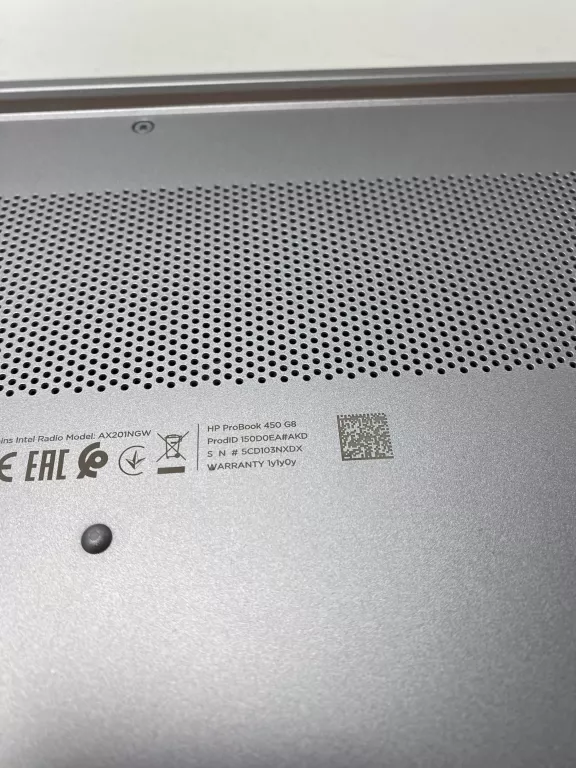 LAPTOP HP PROBOOK 450 G8 16/256GB I5 10GEN