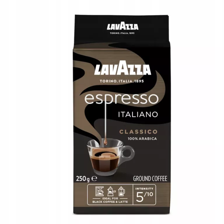 KAWA MIELONA LAVAZZA ESPRESSO CLASSICO 250 G 05/2027